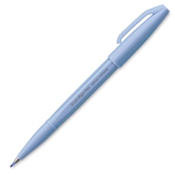 Pentel Arts Brush Tip Sign Pen - Gray Blue (pen)
