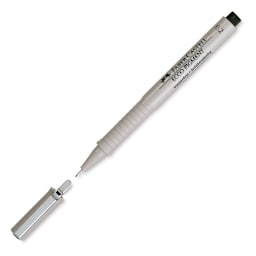 Faber-Castell Ecco Pigment Pen - Black, 0.2 mm