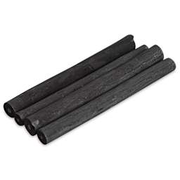 Faber-Castell Pitt Natural Willow Charcoal - Set of 4, 9-15 mm ticks out of package