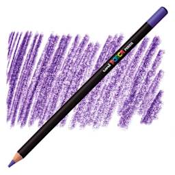 Posca Colored Pencil - Violet pencil and swatch