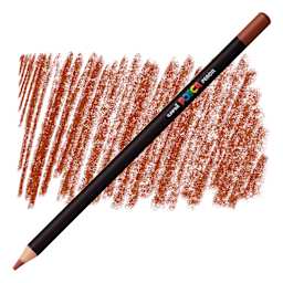 Posca Colored Pencil - Chestnut pencil and swatch