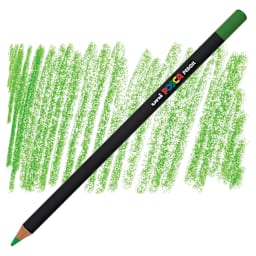 Posca Colored Pencil - Green pencil and swatch