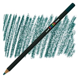 Posca Colored Pencil - Pine Green pencil and swatch