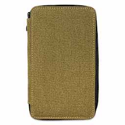 Speedball Canvas Pencil Case - Olive, for 24 Pencils