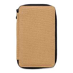 Speedball Canvas Pencil Case - Wheat, for 48 Pencils