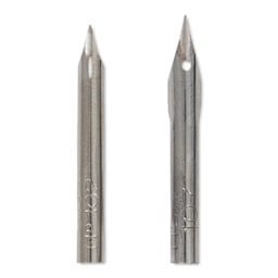 Speedball Hunt Crowquill Pen Nibs - #102 Crowquill and #107 Hawk Quill, nibs