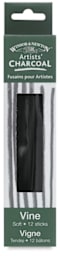 Vine Charcoal, Pkg of 3 Sticks - Soft (Outside of package)