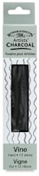 Vine Charcoal, Pkg of 12 Sticks - Hard (Outside of package)