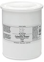 Art Spectrum Pastel and Multimedia Primer - Front of 1 liter bottle of Clear Pastel primer

