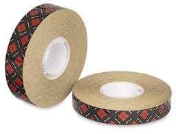 3M Scotch Adhesive Transfer Tape - 2 rolls of tape shown, one upright 
