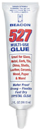 Beacon 527 Adhesive - 2 0z tube shown