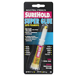 SureHold Industrial Strength Super Glue - 3 g tube - front of packaging