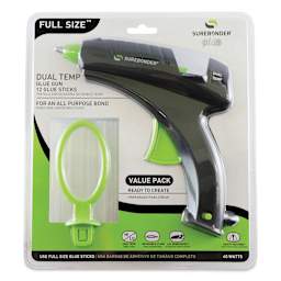 Surebonder Plus Series Dual Temp Glue Gun Kit, packaging