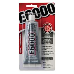 E6000 Industrial Strength Contact Adhesive - 3.7 oz, front of packaging