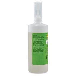 Zap-A-Gap CA+ Adhesive - Medium, 4 oz, side of the packaging showing usage directions