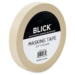 Blick General Purpose Masking Tape - Natural, 3/4" x 60 yds - angled