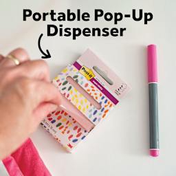 Portable Pop-Up Dispenser