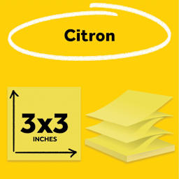 Citron, 3" x 3"