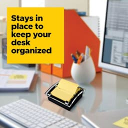 Stays in place to keep your desk organized