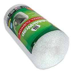 ShurTech Duck Bubble Wrap - 12" x 30 ft - lying flat, angled view