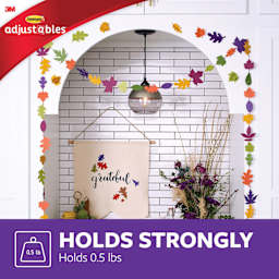 Holds Strongly, Holds 0.5 lbs