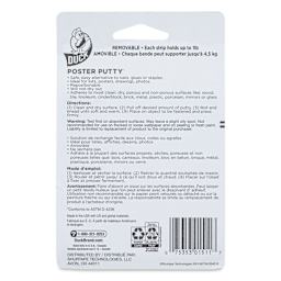 Duck Poster Putty (Back of package)