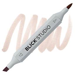 Blick Studio Brush Marker - Latte marker and swatch