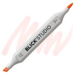 Blick Studio Brush Marker - White Gardenia marker and swatch