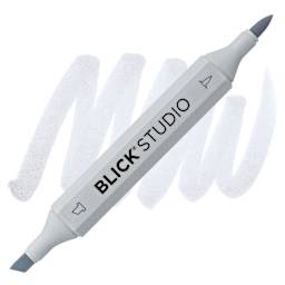 Blick Studio Brush Marker - Cool Gray 20% marker and swatch