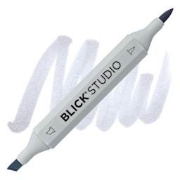 Blick Studio Brush Marker - Cool Gray 30% marker and swatch