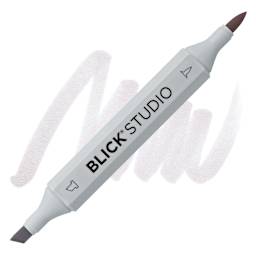 Blick Studio Brush Marker - Warm Gray 20% marker and swatch