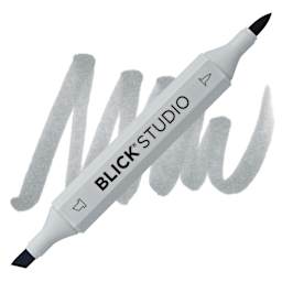 Blick Studio Brush Marker - Basic Gray 2 marker and swatch