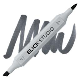 Blick Studio Brush Marker - Basic Gray 5 marker and swatch