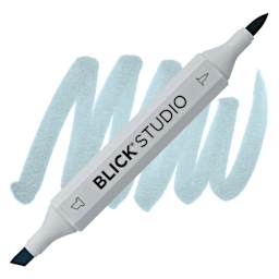 Blick Studio Brush Marker - Celadon Green marker and swatch
