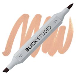 Blick Studio Brush Marker - Tan marker and swatch
