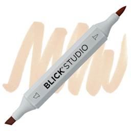 Blick Studio Brush Marker - Camel marker and swatch