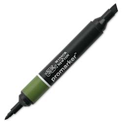 Winsor & Newton Promarker - Pesto (Marker with caps off)