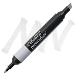 Winsor & Newton Promarker - Cool Grey 0 marker with swatch