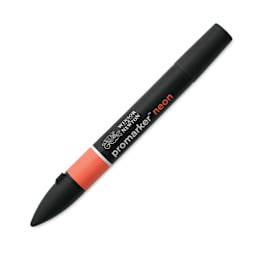 Winsor & Newton Neon ProMarker - Spark Red, caps on