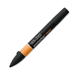 Winsor & Newton Neon ProMarker - Radiant Orange, caps on