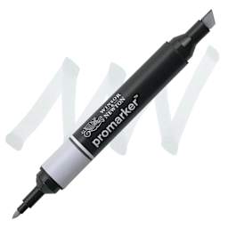 Winsor & Newton Promarker - Ice Grey 0, marker with swatch