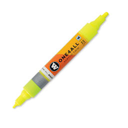 Molotow One4All Acrylic Twin Marker - Neon Yellow Fluorescent