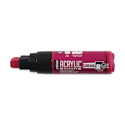 Pebeo Acrylic Marker - Magenta, 5-15 mm, Flat Nib