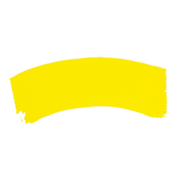 Pebeo Acrylic Marker - Yellow, 5-15 mm, Flat Nib swatch