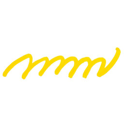 Pebeo Acrylic Marker - Dark Yellow, 4 mm, Bullet Nib swatch