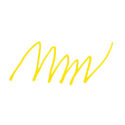 Pebeo Acrylic Marker - Dark Yellow, 0.7 mm, Fine Nib swatch