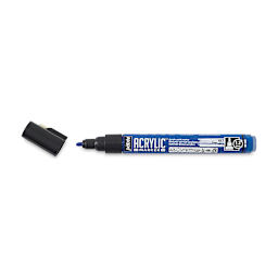 Pebeo Acrylic Marker - Cyan, 1.2 mm, Bullet Nib