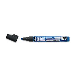 Pebeo Acrylic Marker - Cyan, 4 mm, Bullet Nib
