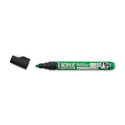 Pebeo Acrylic Marker - Green, 4 mm, Chisel Nib
