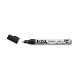 Pebeo Acrylic Marker - Precious Silver, 0.7 mm, Fine Nib